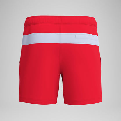 Jetstream Striped Colourblock Swim Shorts Red/White | Speedo