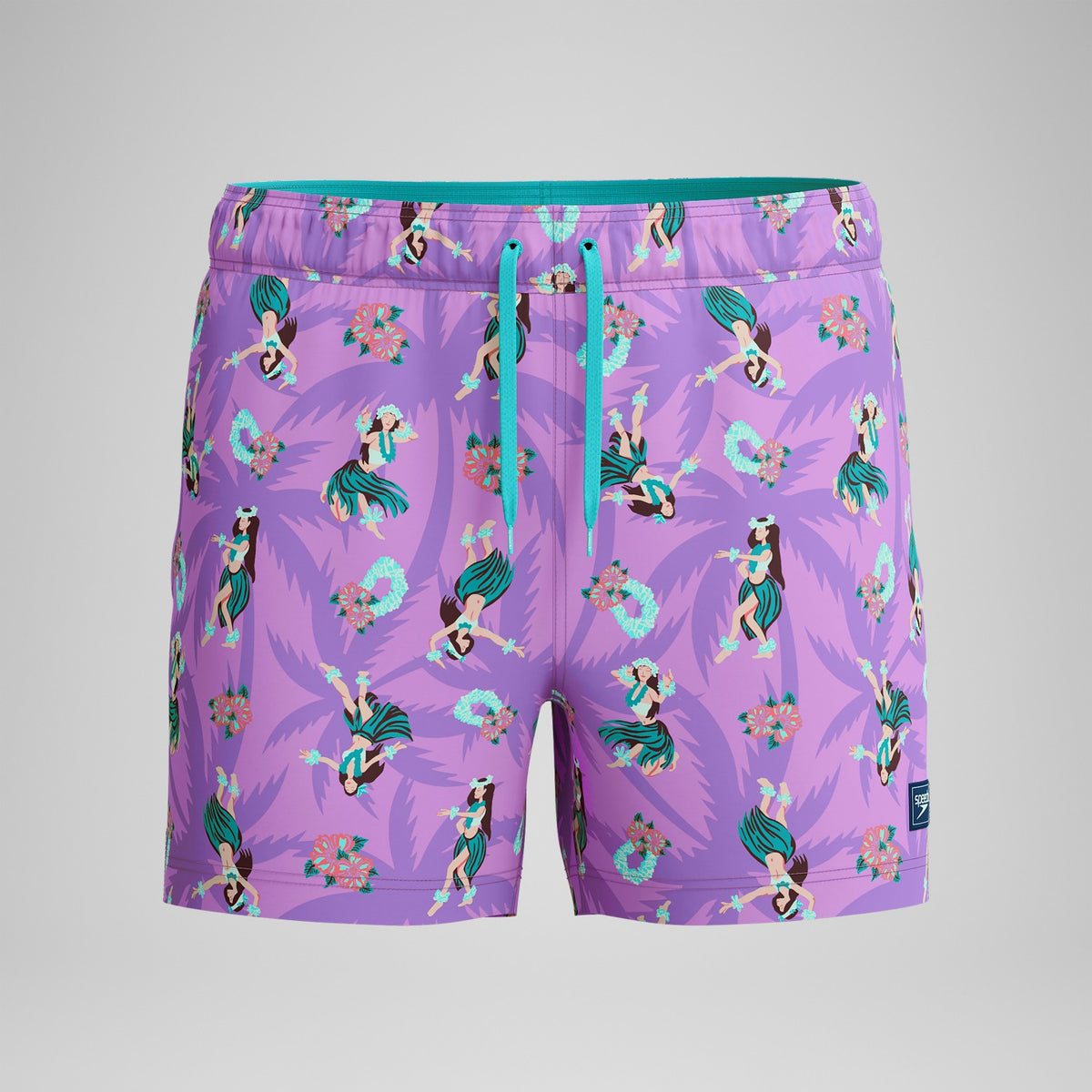 Printed Redondo Edge Swim Shorts Pink | Speedo