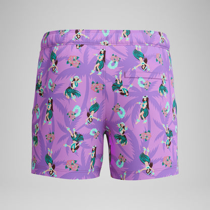Printed Redondo Edge Swim Shorts Pink | Speedo