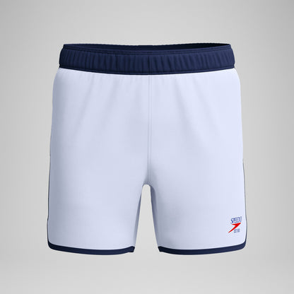 Jetstream Logo Swim Shorts White/Navy | Speedo