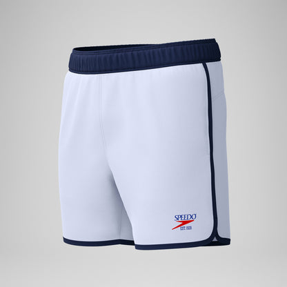 Jetstream Logo Swim Shorts White/Navy | Speedo