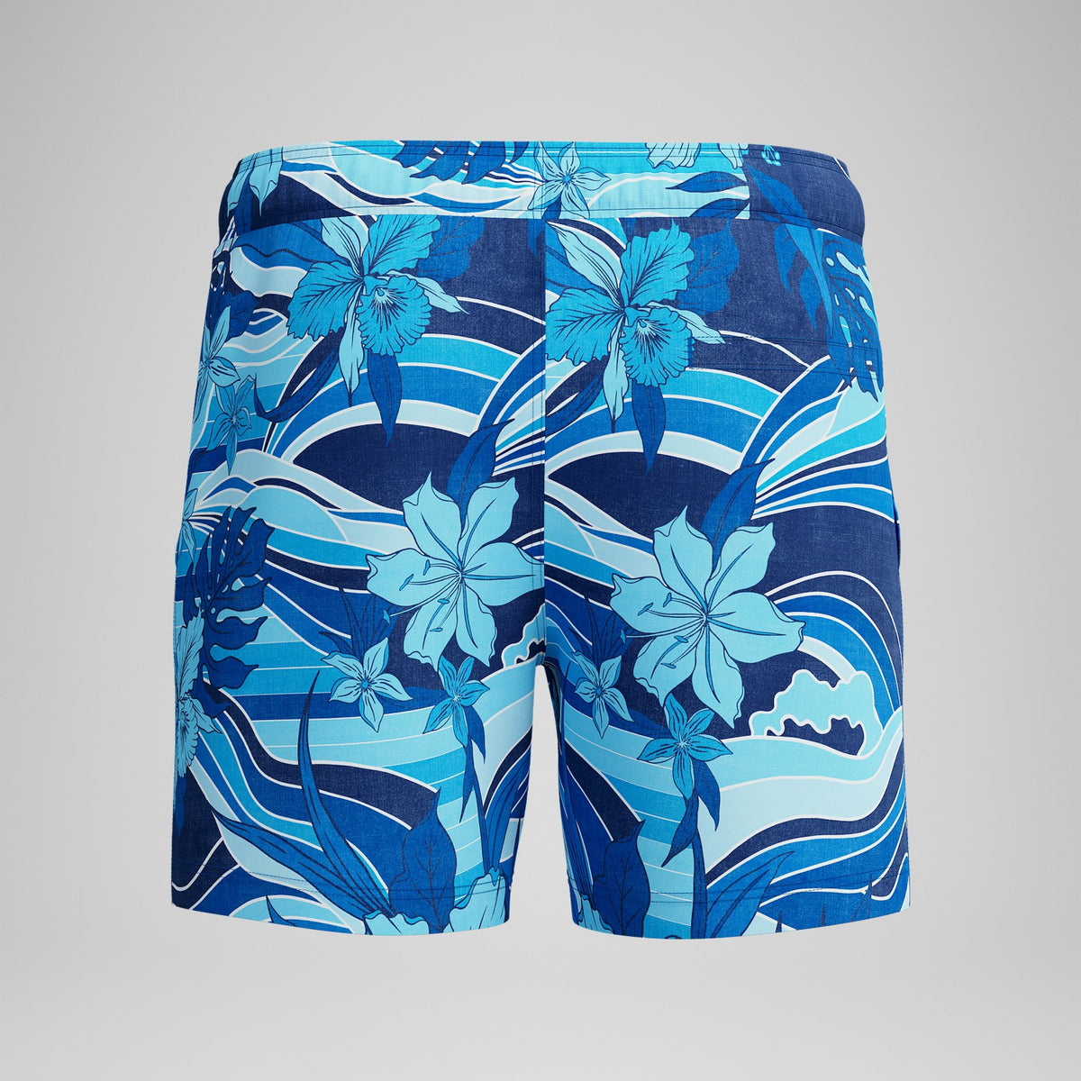 Print Rondo Edge Volley Swim Shorts Navy | Speedo
