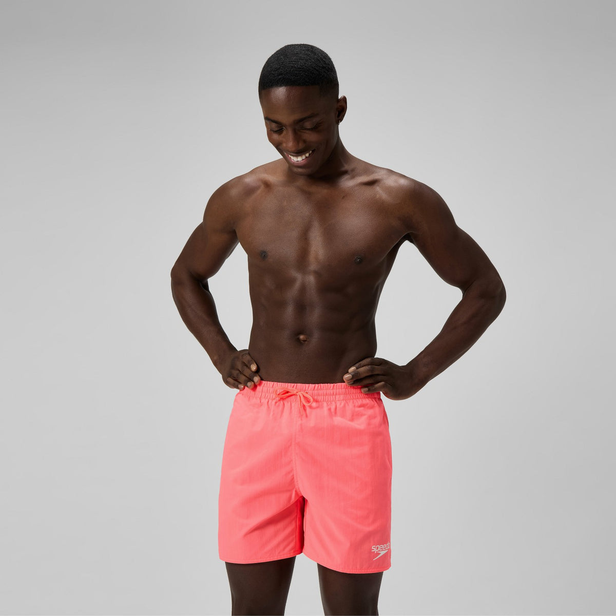 Essential Solid Swim Shorts Orange | Speedo