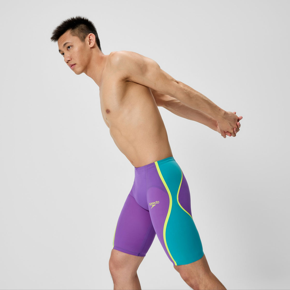 Fastskin LZR Pure Intent 2.0 High Waisted Jammer Purple/Blue | Speedo