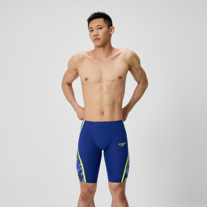 Fastskin LZR Pure Intent 2.0 High Waisted Jammer Navy/Blue/Yello | Speedo