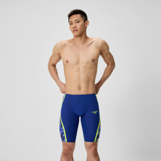 Fastskin LZR Pure Intent 2.0 High Waisted Jammer Navy/Blue/Yello | Speedo