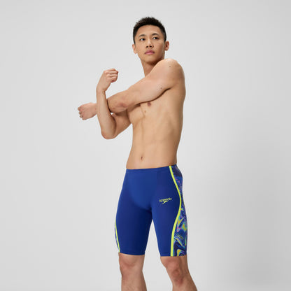 Fastskin LZR Pure Intent 2.0 High Waisted Jammer Navy/Blue/Yello | Speedo