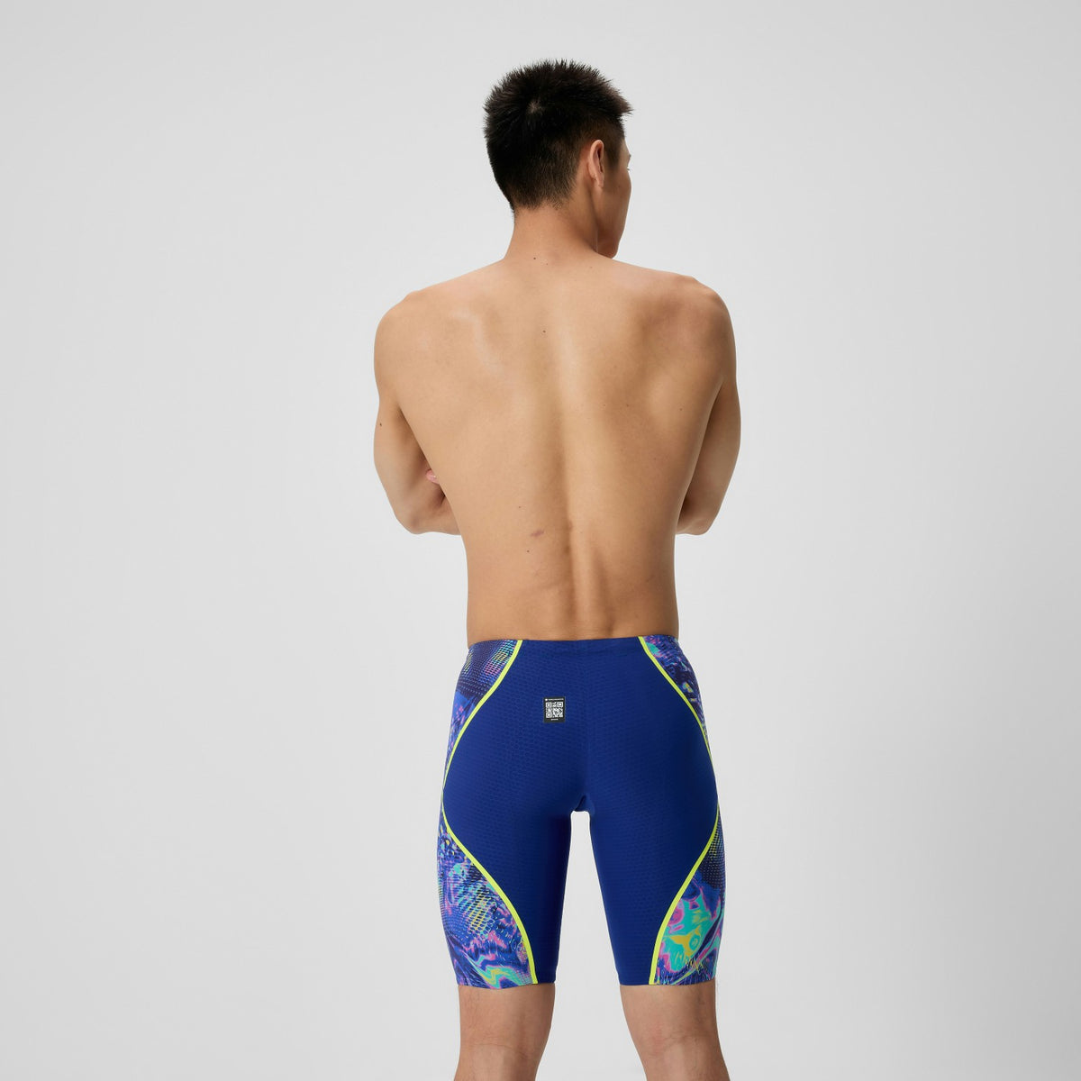 Fastskin LZR Pure Intent 2.0 High Waisted Jammer Navy/Blue/Yello | Speedo