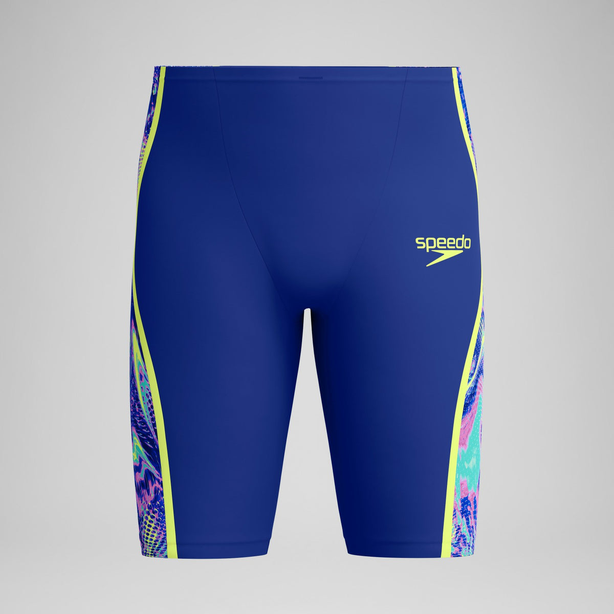 Fastskin LZR Pure Intent 2.0 High Waisted Jammer Navy/Blue/Yello | Speedo