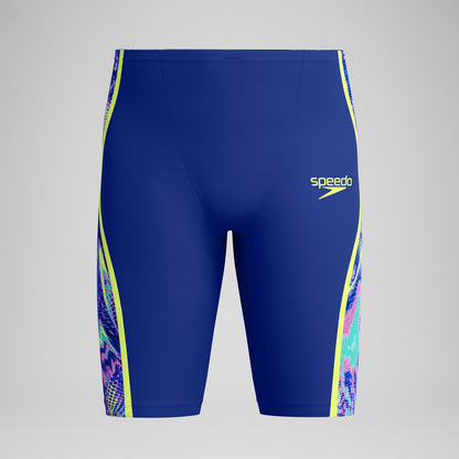 Fastskin LZR Pure Intent 2.0 High Waisted Jammer Navy/Blue/Yello | Speedo