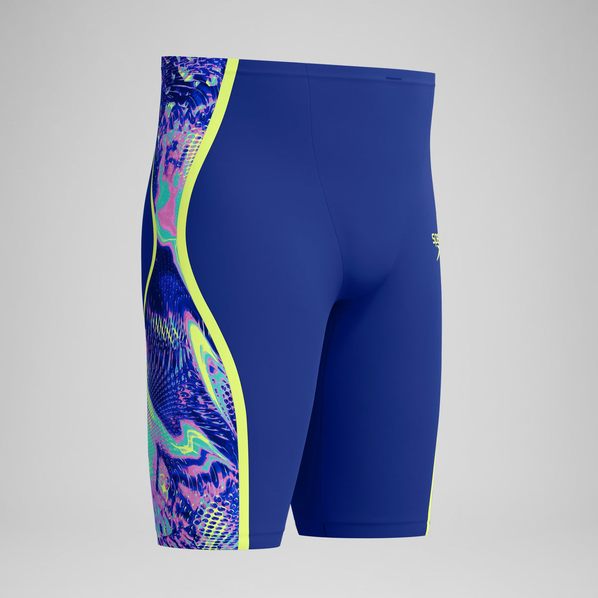 Fastskin LZR Pure Intent 2.0 High Waisted Jammer Navy/Blue/Yello | Speedo