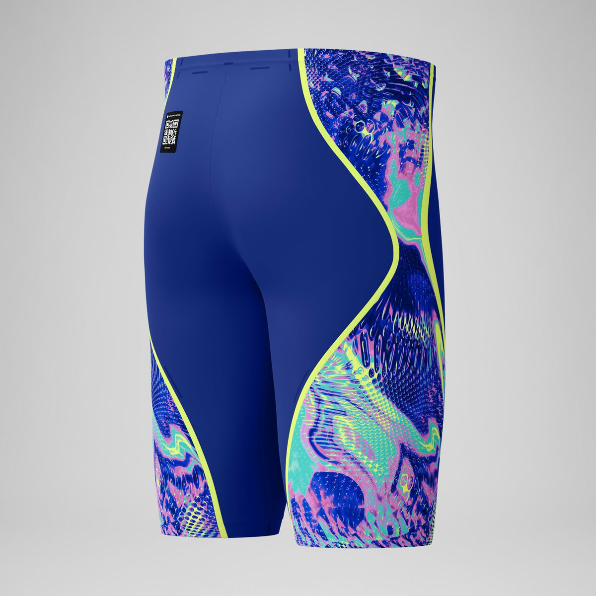 Fastskin LZR Pure Intent 2.0 High Waisted Jammer Navy/Blue/Yello | Speedo