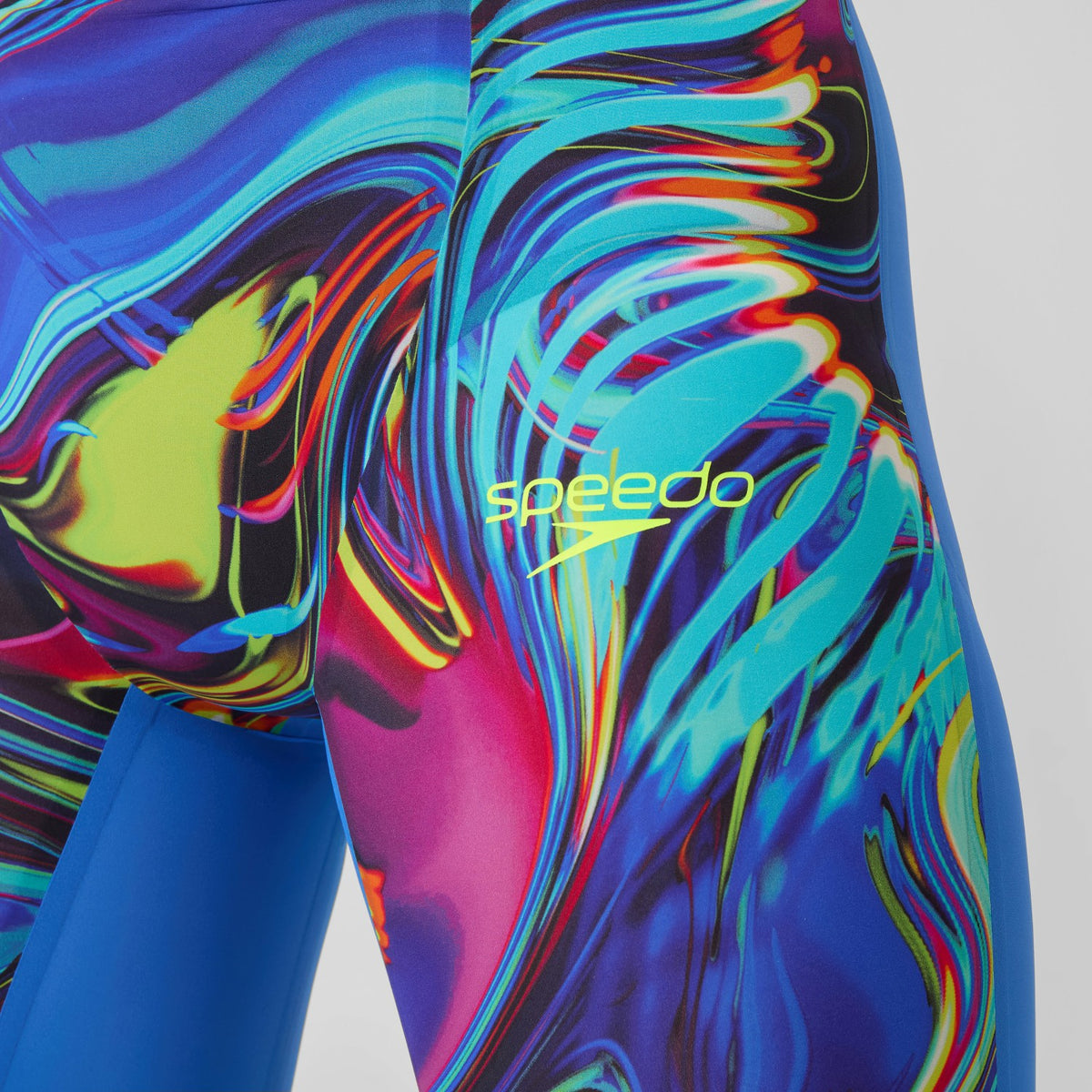 Fastskin LZR Pure Valor 2.0 High Waist Jammer Blue/Pink | Speedo