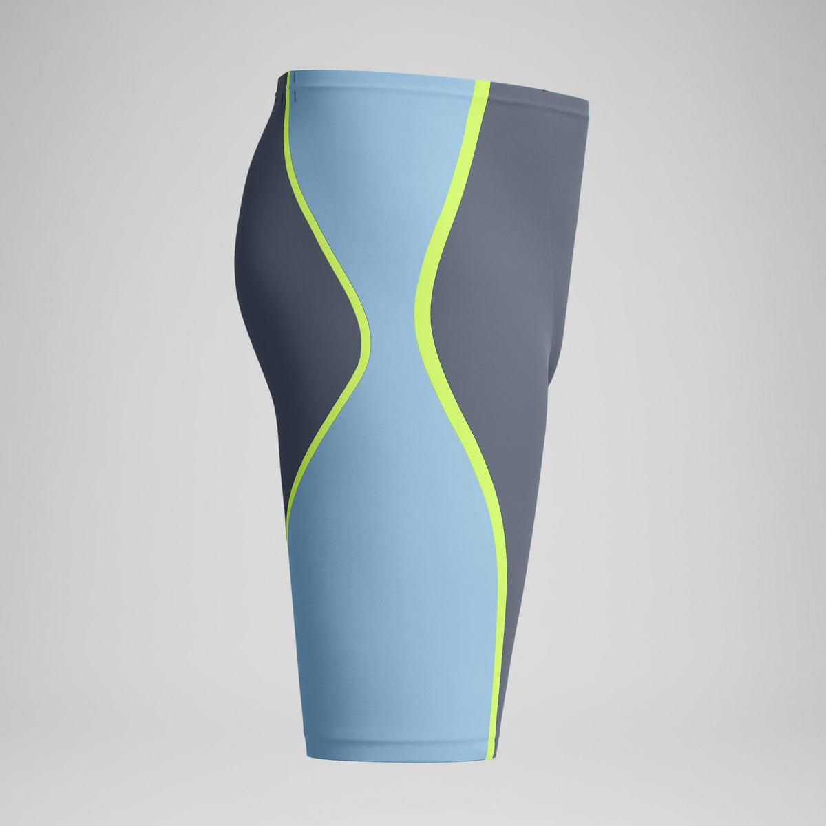 Fastskin LZR Pure Intent 2.0 High Waist Jammer Grey/Blue | Speedo
