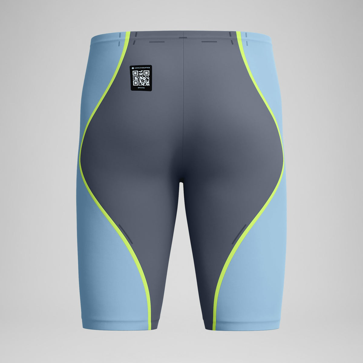 Fastskin LZR Pure Intent 2.0 High Waist Jammer Grey/Blue | Speedo