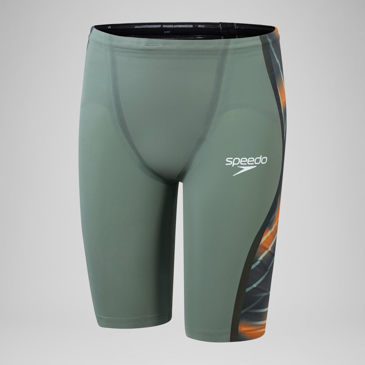 Fastskin LZR Pure Intent 2.0 High Waist Jammer Green/Orange | Speedo