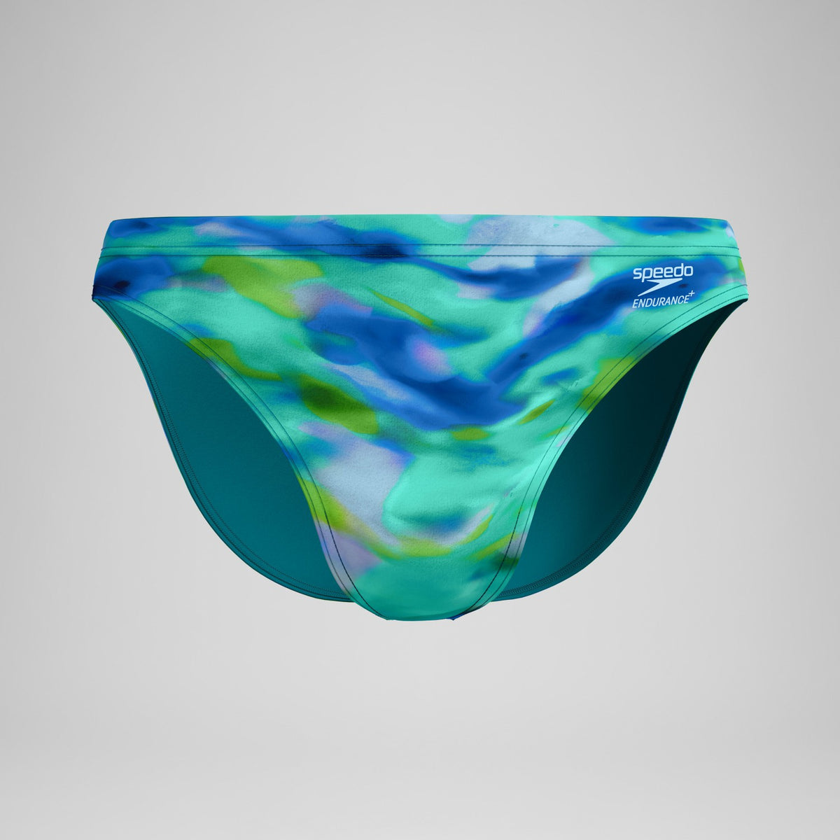 Club Training Printed Brief Green/Blue | Speedo
