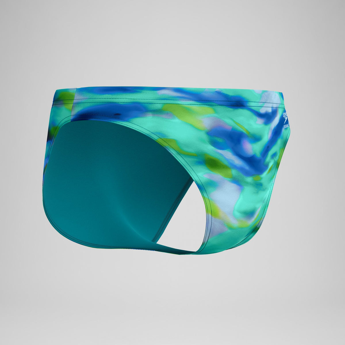 Club Training Printed Brief Green/Blue | Speedo