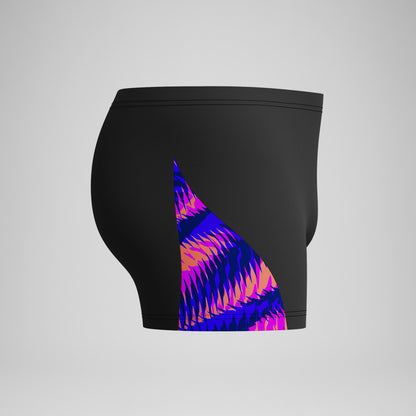 Club Training Printed V-Cut Aquashorts Black/Pink | Speedo