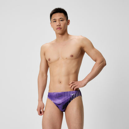 Club Training Printed Brief Purple | Speedo