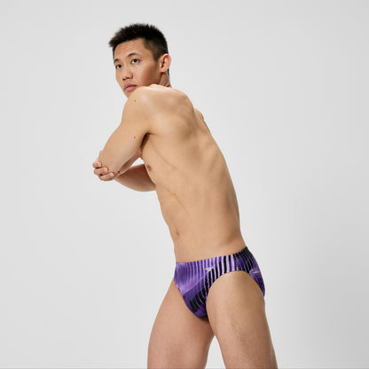 Club Training Printed Brief Purple | Speedo