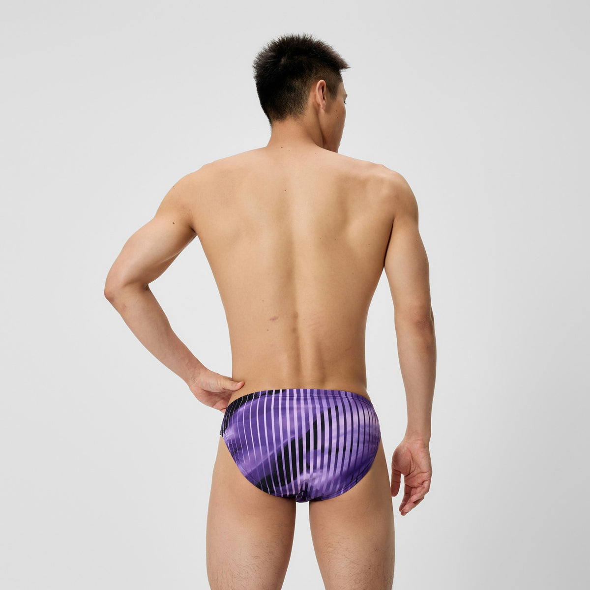 Club Training Printed Brief Purple | Speedo