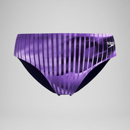Club Training Printed Brief Purple | Speedo
