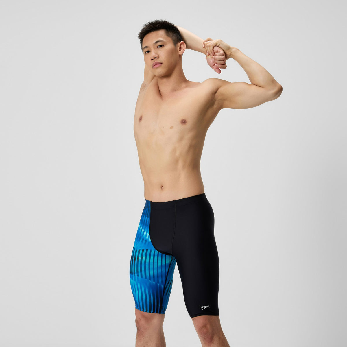 Club Training Printed Jammer Blue/Black | Speedo