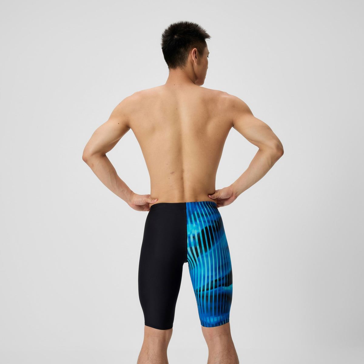 Club Training Printed Jammer Blue/Black | Speedo