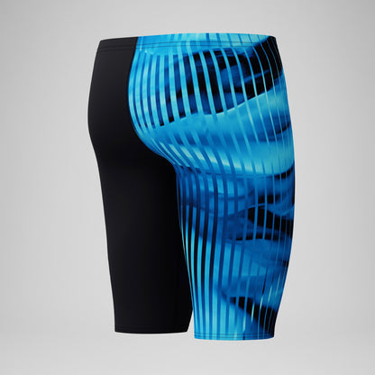 Club Training Printed Jammer Blue/Black | Speedo