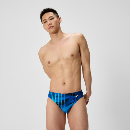 Club Training Printed Brief Blue | Speedo