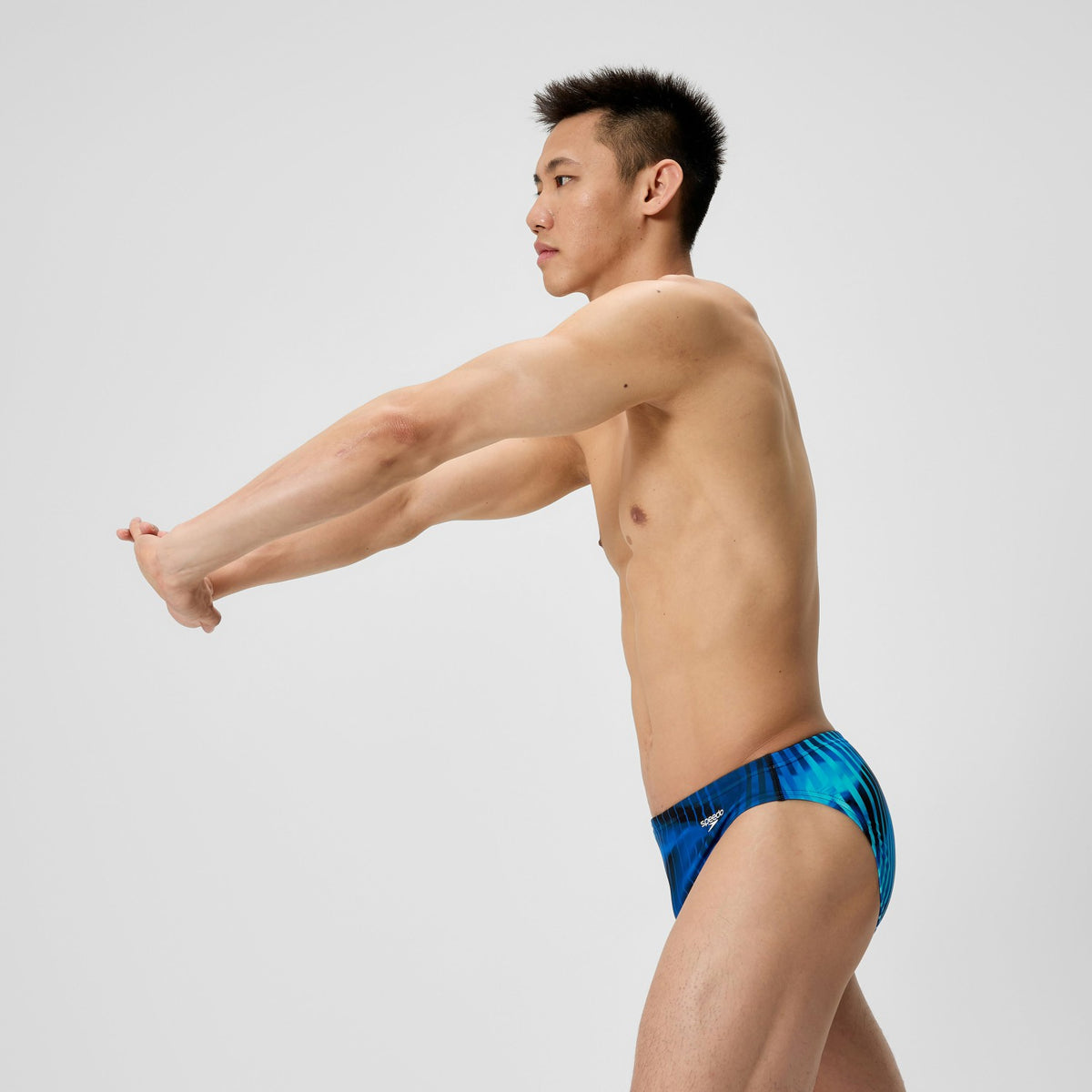 Club Training Printed Brief Blue | Speedo