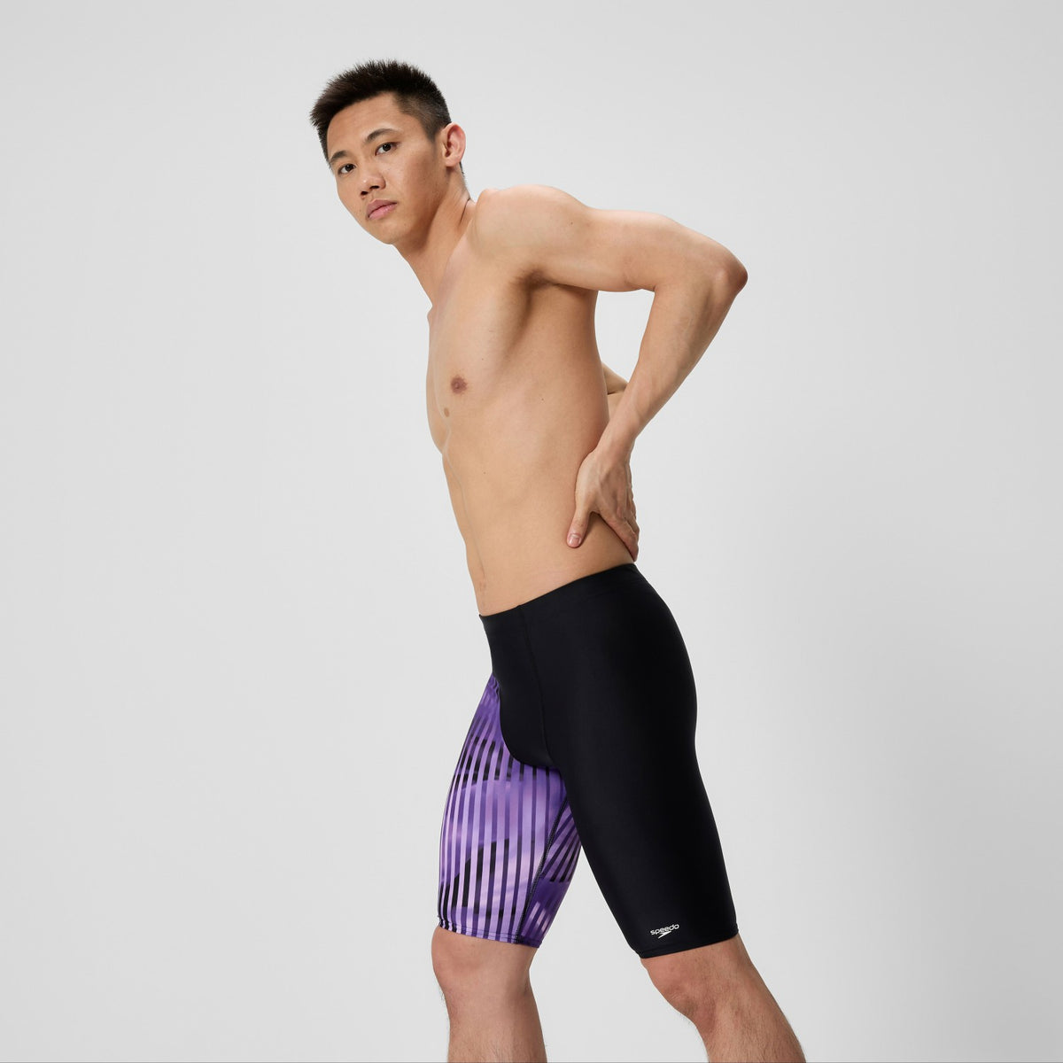 Club Training Printed Jammer Purple | Speedo