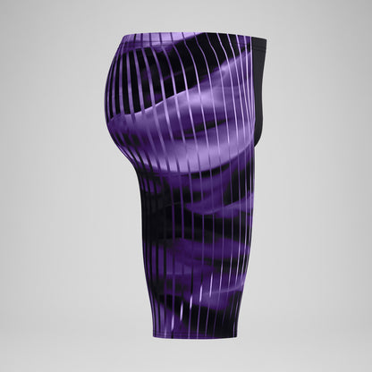 Club Training Printed Jammer Purple | Speedo