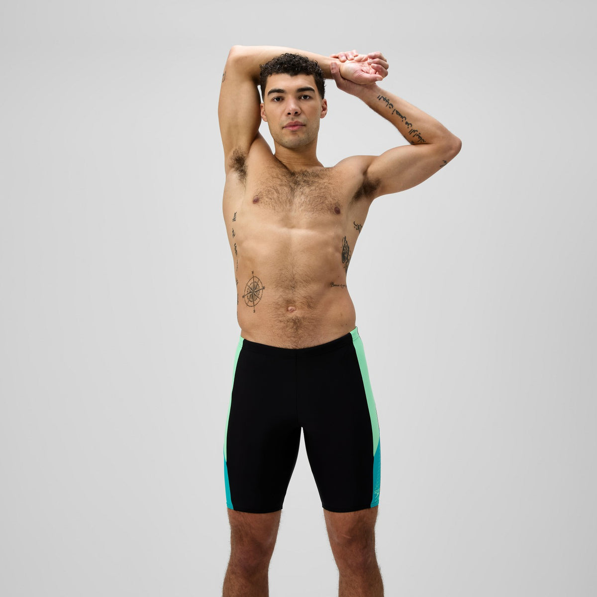 Dive Panel Jammer Black/Turquoise | Speedo
