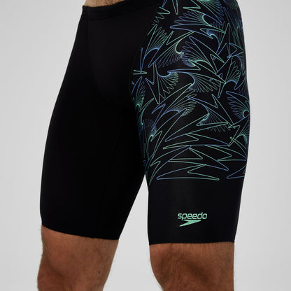 Hyperboom Splice Jammer Black/Green | Speedo