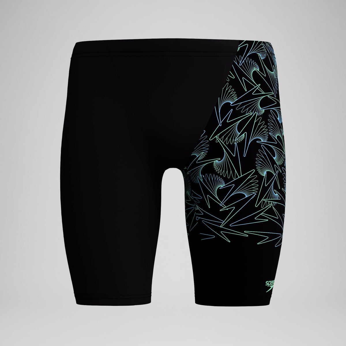 Hyperboom Splice Jammer Black/Green | Speedo