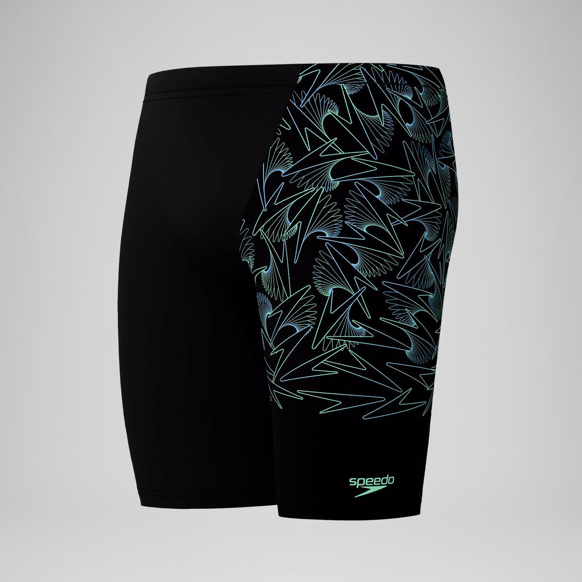 Hyperboom Splice Jammer Black/Green | Speedo