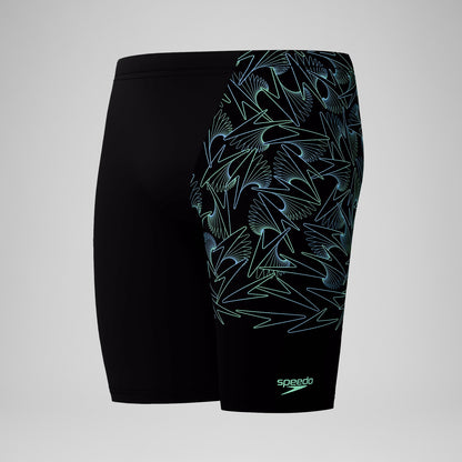 Hyperboom Splice Jammer Black/Green | Speedo