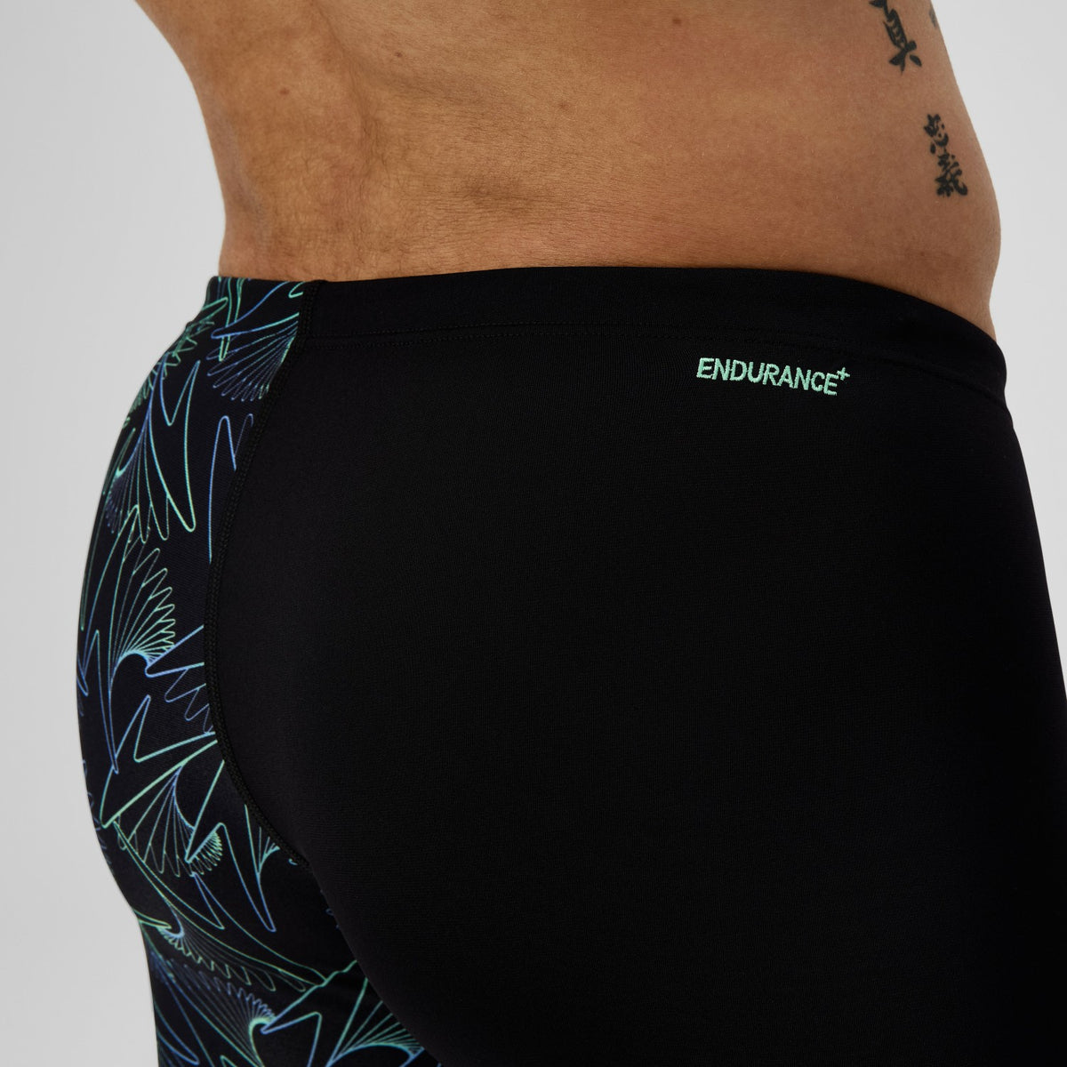 Hyperboom Splice Jammer Black/Green | Speedo