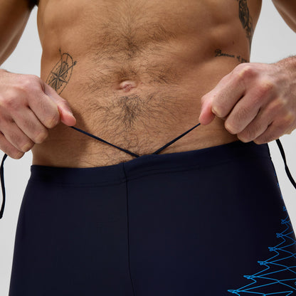 Medley Logo Aquashorts Navy/Blue | Speedo