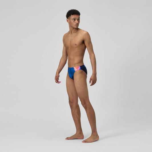 Print Beachstar Brief Blue/Orange | Speedo