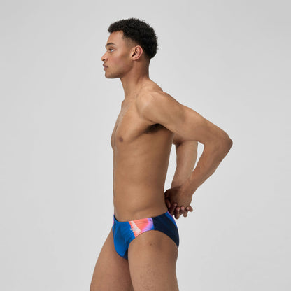 Print Beachstar Brief Blue/Orange | Speedo