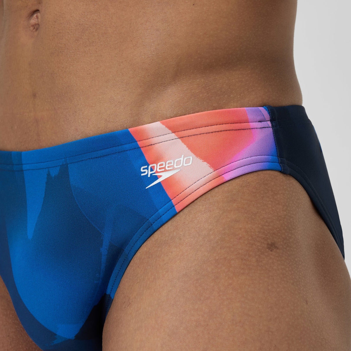 Print Beachstar Brief Blue/Orange | Speedo