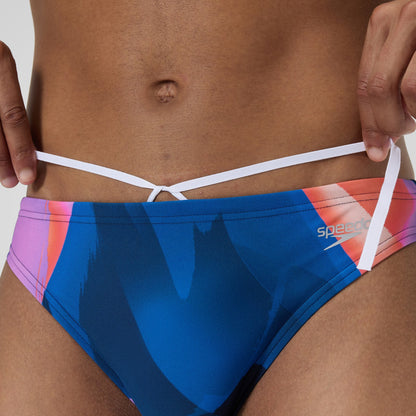 Print Beachstar Brief Blue/Orange | Speedo