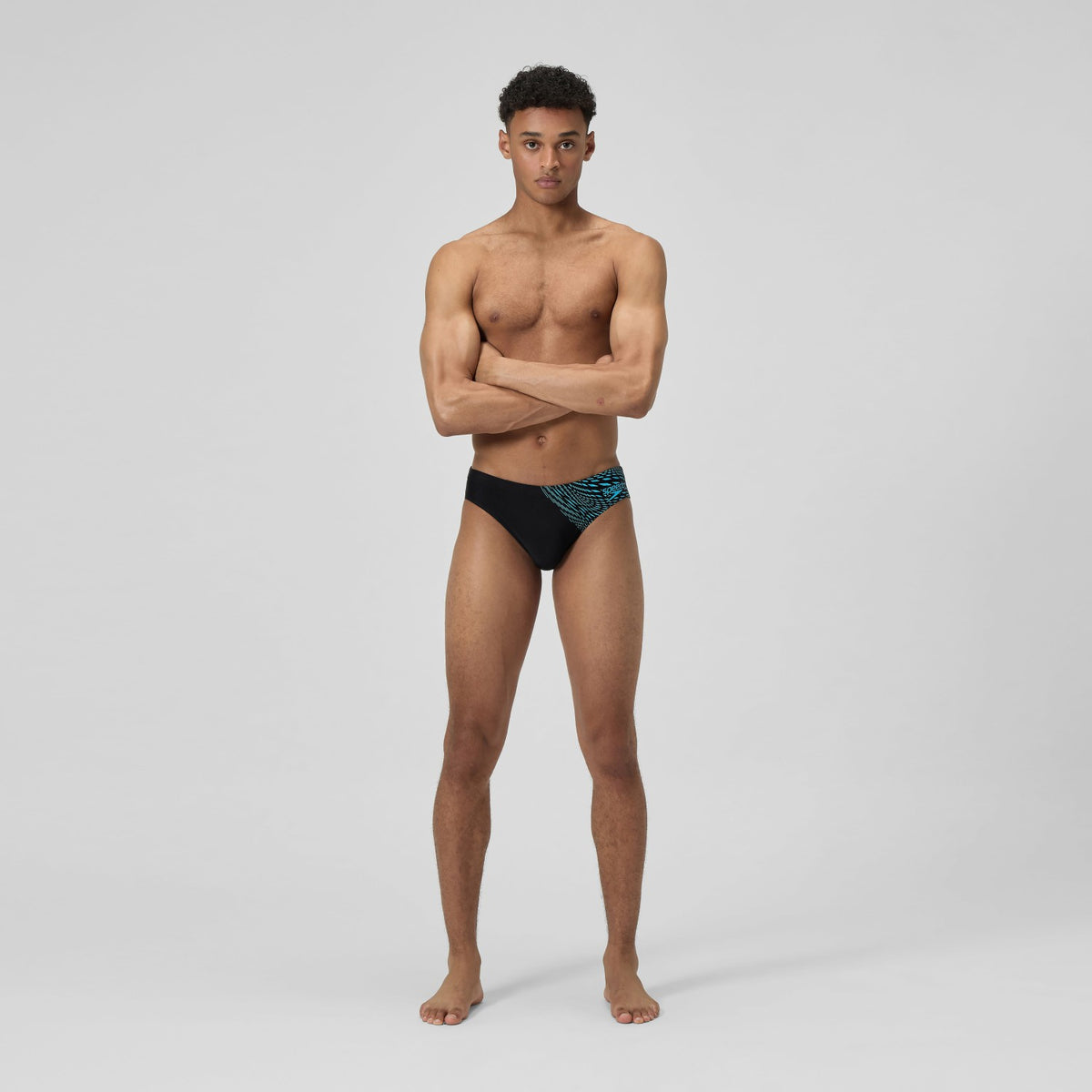Medley Logo Brief Black/Blue | Speedo
