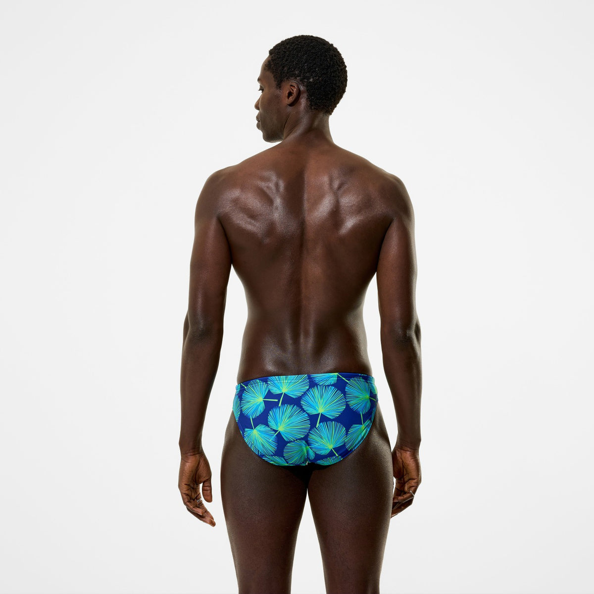 The Speedo Printed Briefs Blue/Green | Speedo