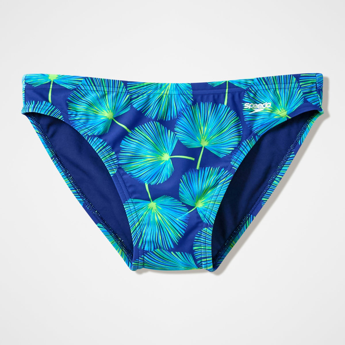 The Speedo Printed Briefs Blue/Green | Speedo