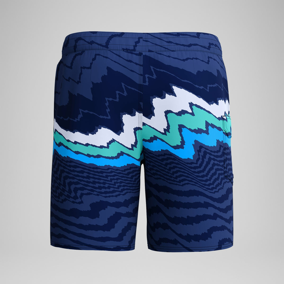 Lookout Printed Swim Shorts Navy/Blue | Speedo