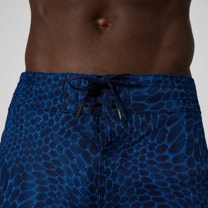 Lookout Printed Boardshorts Navy/Blue | Speedo